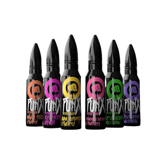 Riot Squad - Punx by Riot - 0ml 50ml Shortfill Bottles